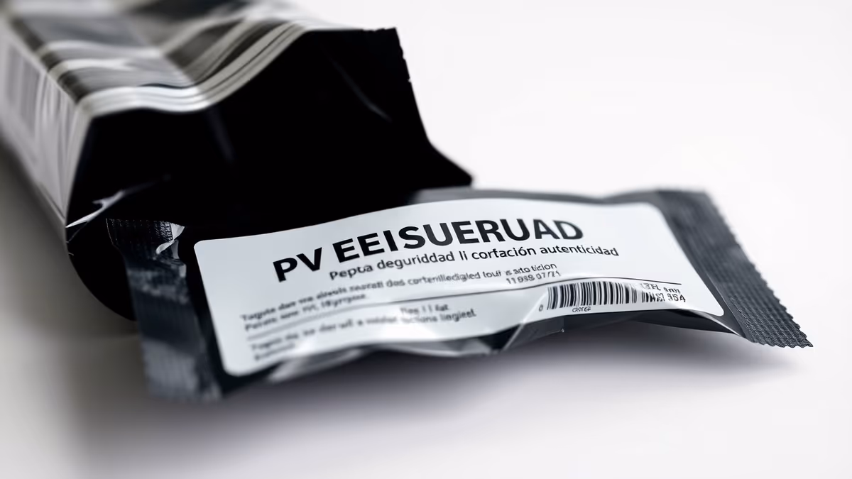 Etiqueta de Seguridad con Holograma PVC — vista 6