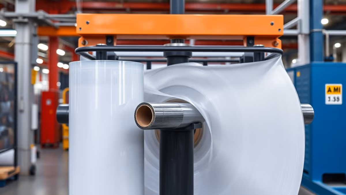 Rollo de Película PVC Termoencogible Calibre 50 Micras — vista 1