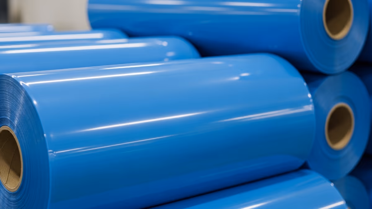 Sello Liso de Color PVC Termoencogible — vista 2